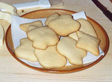 i biscotti di pasta frolla