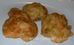 frittelle di fiori di zucca