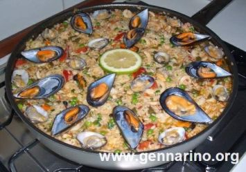 paella de mariscos