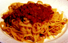 le tagliatelle al rag