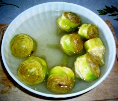carciofi e patate