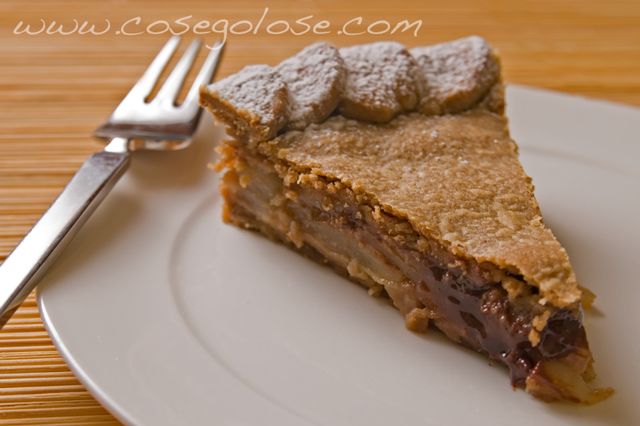 ricetta della crostata di castagne