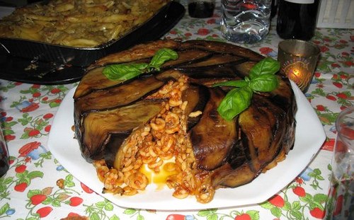 Timballo di anelletti al forno