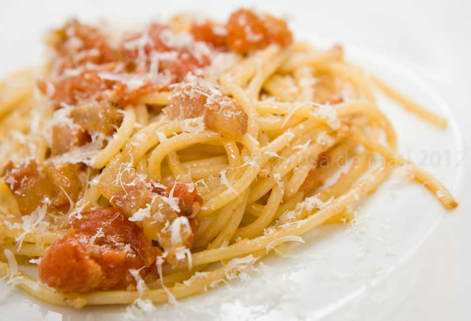 Spaghetti all'amatriciana