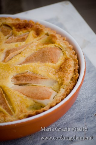 Torta mascarpone e pere