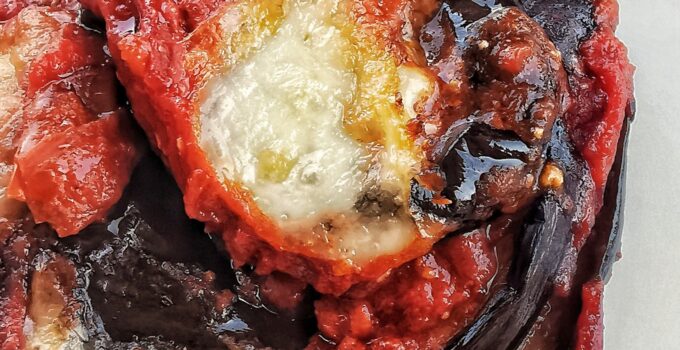 ricetta delle melanzane mozzarella e pecorino 2
