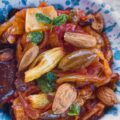 caponata siciliana in friggitrice ad aria