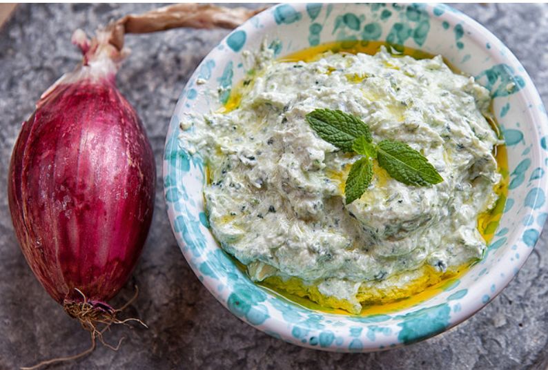 la ricetta dello tzatziki