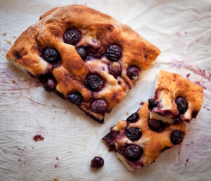 focaccia all'uva