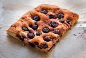 focaccia all'uva