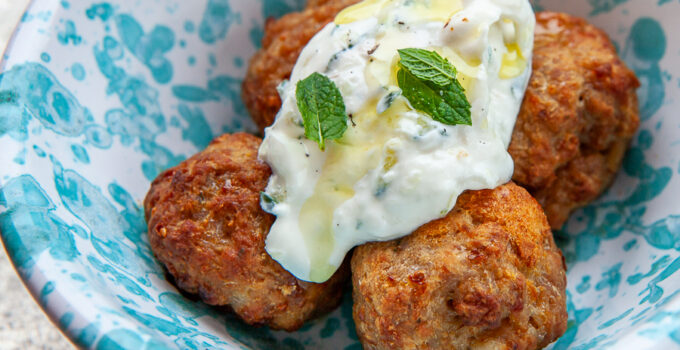 polpette con tzatziki