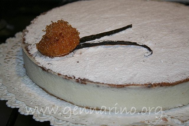 torta ricotta e pere