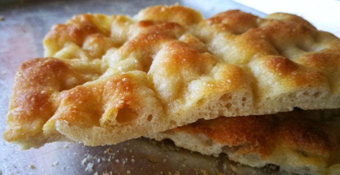 ricetta della focaccia all'olio