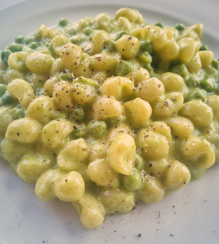 ricetta della Pasta ai piselli