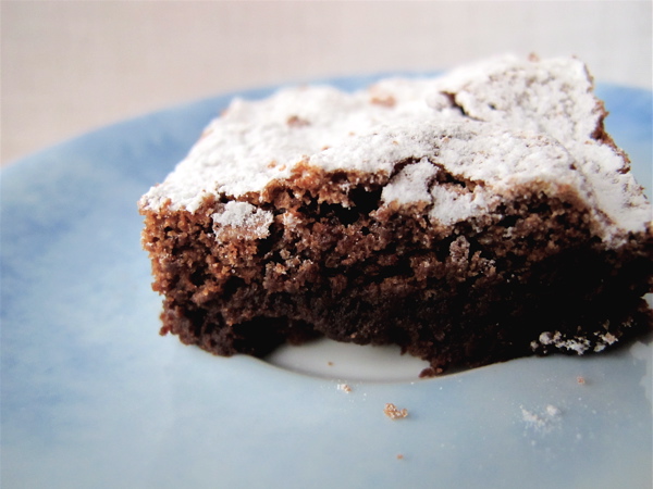 La Torta Tenerina al cioccolato