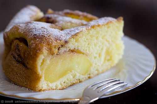 La ricetta della Torta di mele affondate